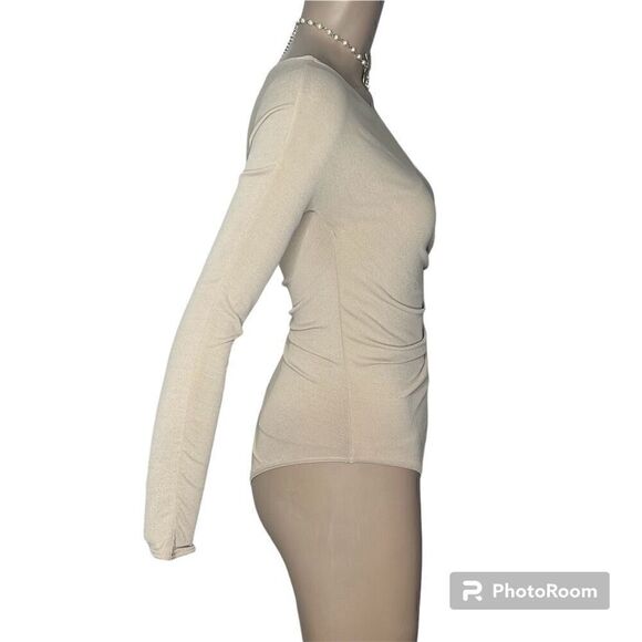 NWT Wolford Gathered Cache-Coeur Body Nude M - Picture 13 of 16